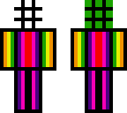 rainbow rubix _with lines_