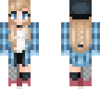 skin trade with lunasoal plaid is very hard
