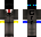 swag suited blue and red enderman