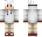 white haired boy