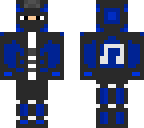 armadura azul