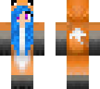blue fox girl
