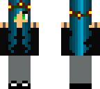blue girl