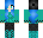 blue girl