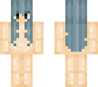 blue-grayish hair base