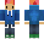 cool hair chibi boy