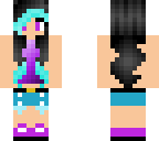 cute dyed hair girl