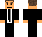 man in black