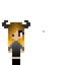 mini girl with horns