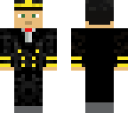 naval officer with hair