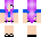 purple hair girl