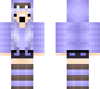 purple sheep girl