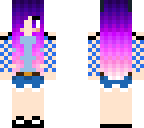 purple wolf girl