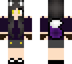 purple wolf girl