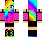 rainbow girl
