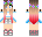 red tipped hair girl