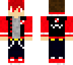 red varsity jacket