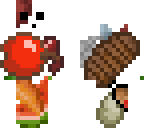 skin comp food themed