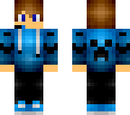 a blue cool guy