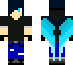 angel boy sapphire black