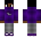 black guy purple