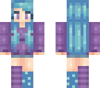 blue and purple