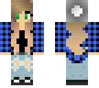 blue beanie girl