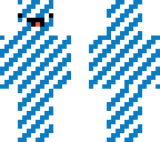 blue candy cane