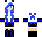 blue girl