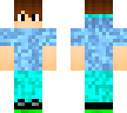 blue shirt