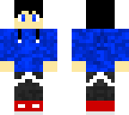 blue teen boy