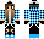 blue tomboy gamer