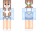 blue twin skin with backpack