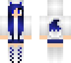 blue wolf girl