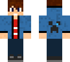 boy in blue creeper jacket