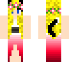 cat girl with dress