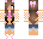 corrected cute pink girl