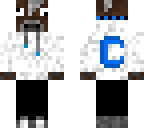cow in white hoodie