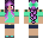 cute girl summer bash skin