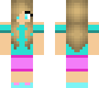 cute girl summer bash skin