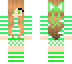 cute green girl