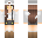 cute overalls girl