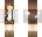 cute overalls girl