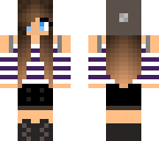 cute purple girl