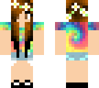 cute tie-die girl