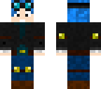 dantdm blue hair story mode