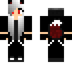 eddited goth wolf girl