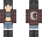 flannel girl 5