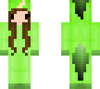 green chibi unicorn
