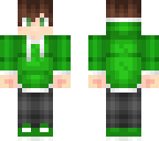 green hoddie